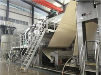 Salvešu salvešu papīra mašīna